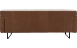 Goossens excellent zitbank montreal bruin leer - 8190129-06
