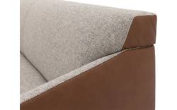 Goossens excellent zitbank montreal bruin leer - 8190129-06