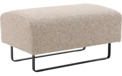 Goossens hocker montreal bruin stof - 8190130-02