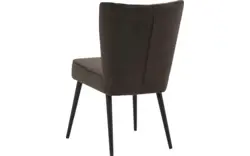 Goossens eetkamerstoel rob bruin stof - 8190139-02