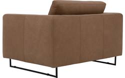Goossens excellent loveseat jovani bruin leer - 8190140-01