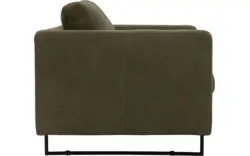 Goossens excellent loveseat jovani groen leer - 8190140-418-01