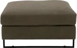 Goossens hocker jovani groen leer - 8190143-01