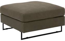 Goossens hocker jovani groen leer - 8190143-02