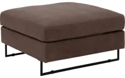 Goossens hocker jovani bruin leer - 8190143-420-01
