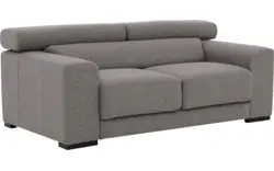 Goossens zitbank nora grijs stof - 8190154-207-01