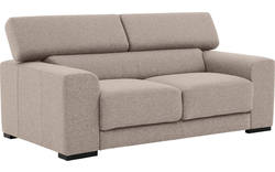 Goossens zitbank nora beige stof - 8190154-209-01