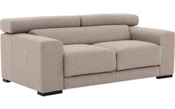Goossens zitbank nora beige stof - 8190154-209-01