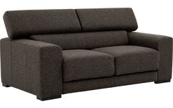 Goossens zitbank nora bruin stof - 8190154-213-01