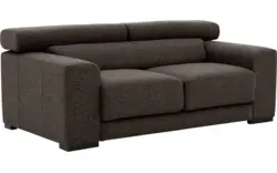 Goossens zitbank nora bruin stof - 8190154-213-01