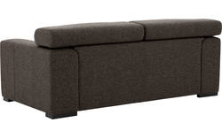 Goossens zitbank nora bruin stof - 8190154-213-01