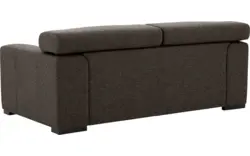 Goossens zitbank nora bruin stof - 8190154-213-01