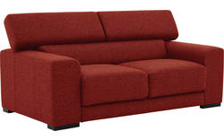 Goossens zitbank nora rood stof - 8190154-216-01