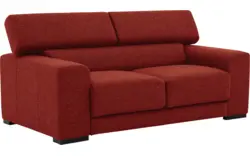 Goossens zitbank nora rood stof - 8190154-216-01