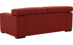 Goossens zitbank nora rood stof - 8190154-216-01