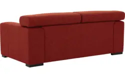 Goossens zitbank nora rood stof - 8190154-216-01