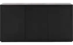 Goossens dressoir barcelona zwart eiken - 8190157-01