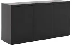 Goossens dressoir barcelona zwart eiken - 8190157-01