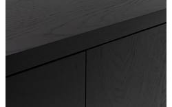 Goossens dressoir barcelona zwart eiken - 8190157-01