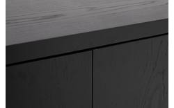 Goossens dressoir barcelona zwart eiken - 8190158-02