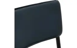 Goossens eetkamerstoel chaplin blauw leer - 8190169-02