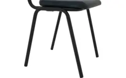 Goossens eetkamerstoel chaplin blauw leer - 8190170-02