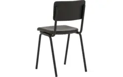 Goossens eetkamerstoel chaplin groen leer - 8190172-02