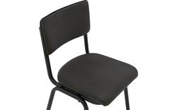 Goossens eetkamerstoel chaplin groen leer - 8190172-02