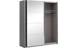 Goossens basic kledingkast miami grijs hoogwaardig meubelplaat - 8190255-05-2