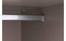 Goossens basic kledingkast miami grijs hoogwaardig meubelplaat - 8190255-02-2