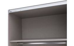 Goossens basic kledingkast miami wit hoogwaardig meubelplaat - 8190256-04