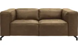Goossens zitbank calvin groen micro leer - 8190314-626-01