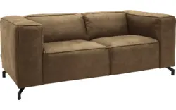 Goossens zitbank calvin groen micro leer - 8190314-626-01
