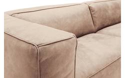 Goossens zitbank calvin beige micro leer - 8190314-637-01