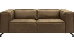 Goossens zitbank calvin groen micro leer - 8190315-626-01