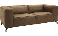 Goossens zitbank calvin groen micro leer - 8190315-626-01