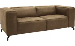 Goossens zitbank calvin groen micro leer - 8190315-626-01