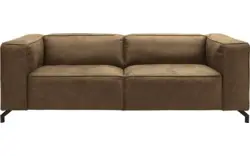 Goossens zitbank calvin groen micro leer - 8190316-626-01