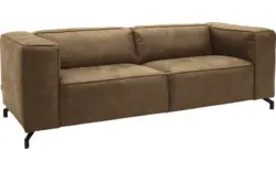 Goossens zitbank calvin groen micro leer - 8190316-626-01