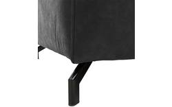 Goossens zitbank calvin grijs micro leer - 8190316-634-01
