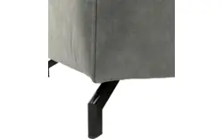 Goossens zitbank calvin grijs micro leer - 8190316-636-01
