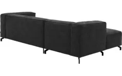 Goossens loungebank calvin grijs micro leer - 8190318-634-01-gespiegeld