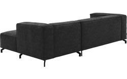 Goossens loungebank calvin grijs micro leer - 8190318-634-01