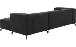 Goossens loungebank calvin grijs micro leer - 8190318-634-01