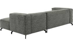 Goossens loungebank calvin grijs micro leer - 8190318-636-01