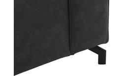 Goossens loungebank calvin grijs micro leer - 8190319-634-01-gespiegeld