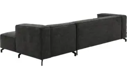 Goossens loungebank calvin grijs micro leer - 8190319-635-01