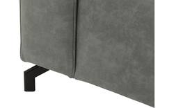 Goossens loungebank calvin grijs micro leer - 8190319-636-01