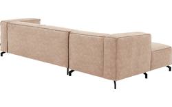Goossens loungebank calvin beige micro leer - 8190319-637-01-gespiegeld