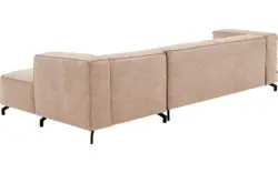 Goossens loungebank calvin beige micro leer - 8190319-637-01